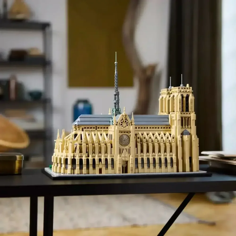 

Architecture Model Set, Christmas Gift, Birthday Gift In-stock New Product 21061 Notre-Dame Cathedral Paris Famous World