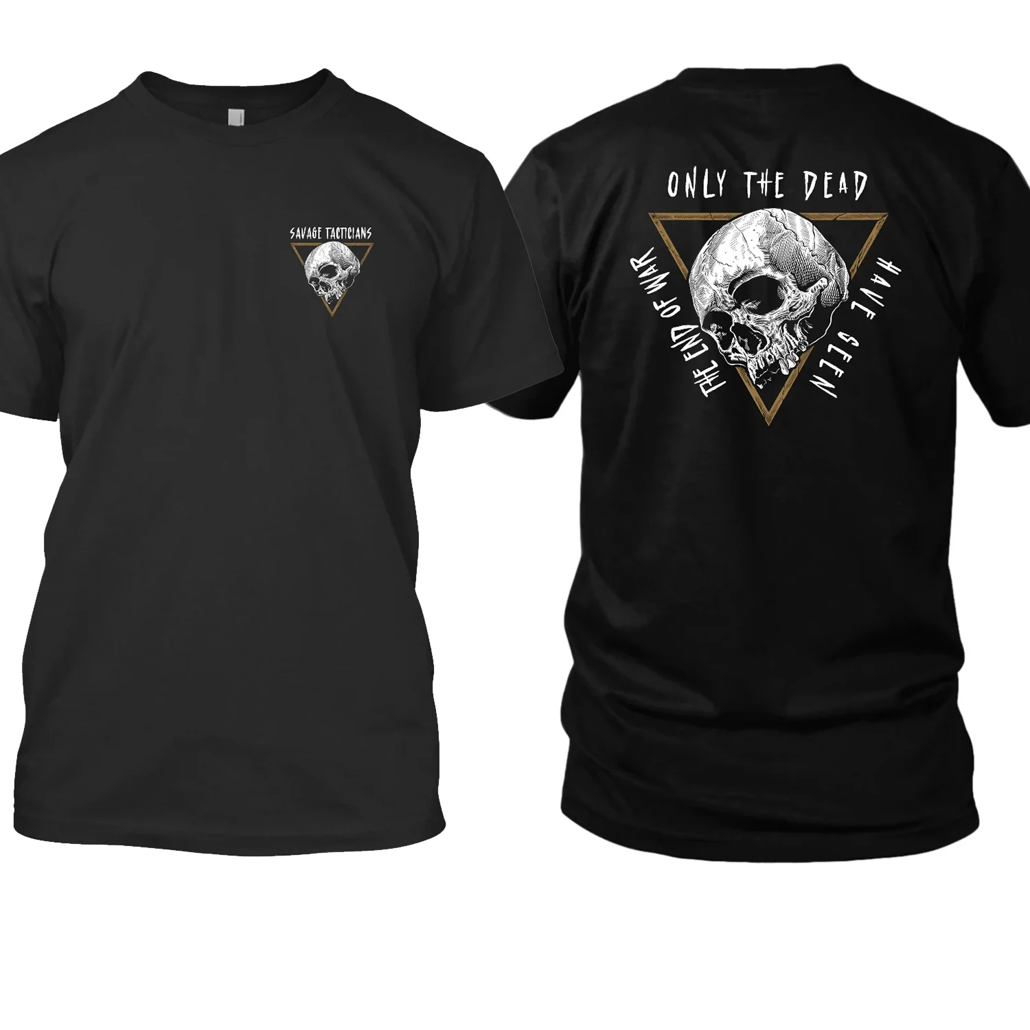Men Clothes Oversize Tactical T-Shirts Streetwear 100% Cotton  Loose Tops Breathable Comfortable Tee Military Enthusiast