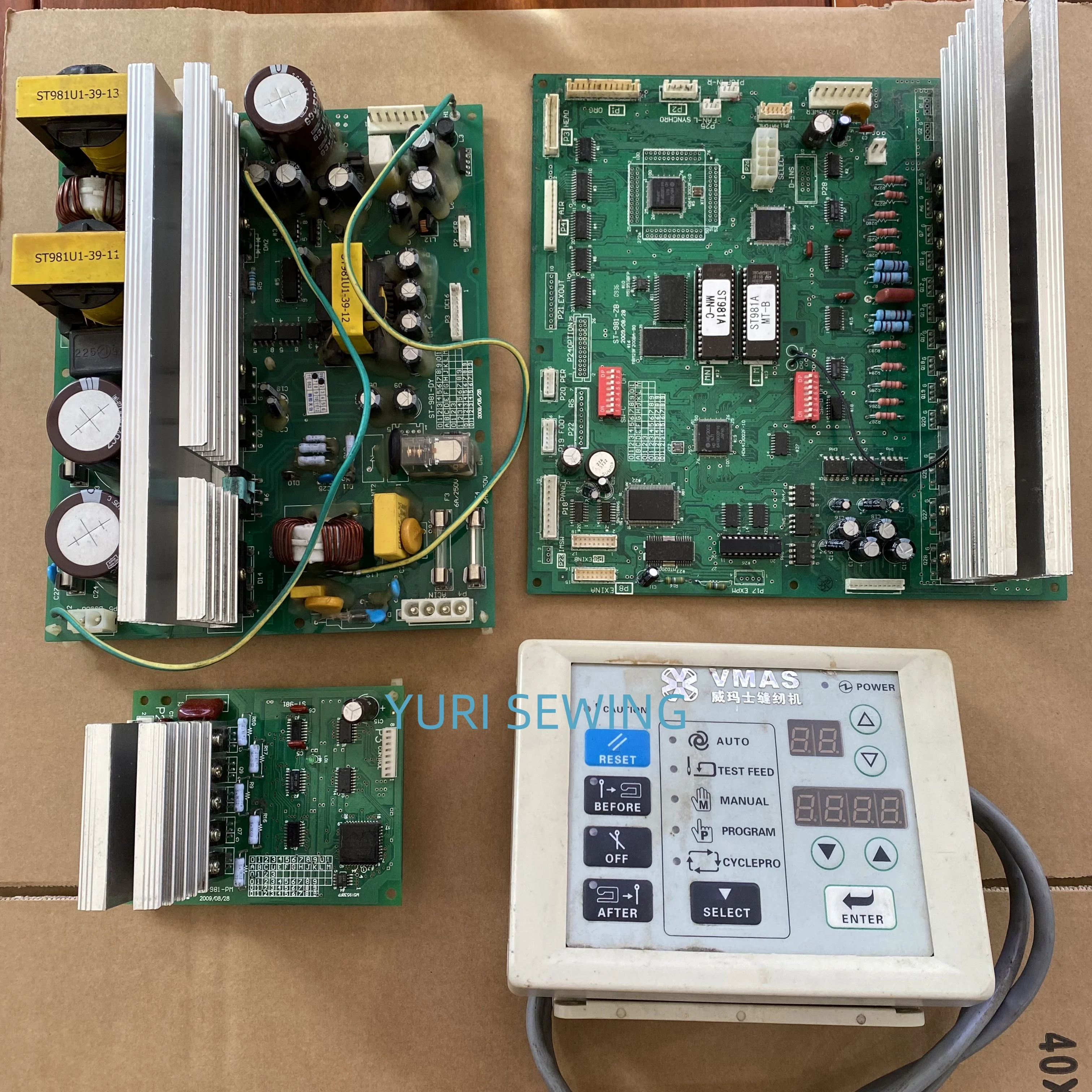 Used but working, Brother 981 control box, panel, operation board,main board, electric board, industrial sewing machine parts