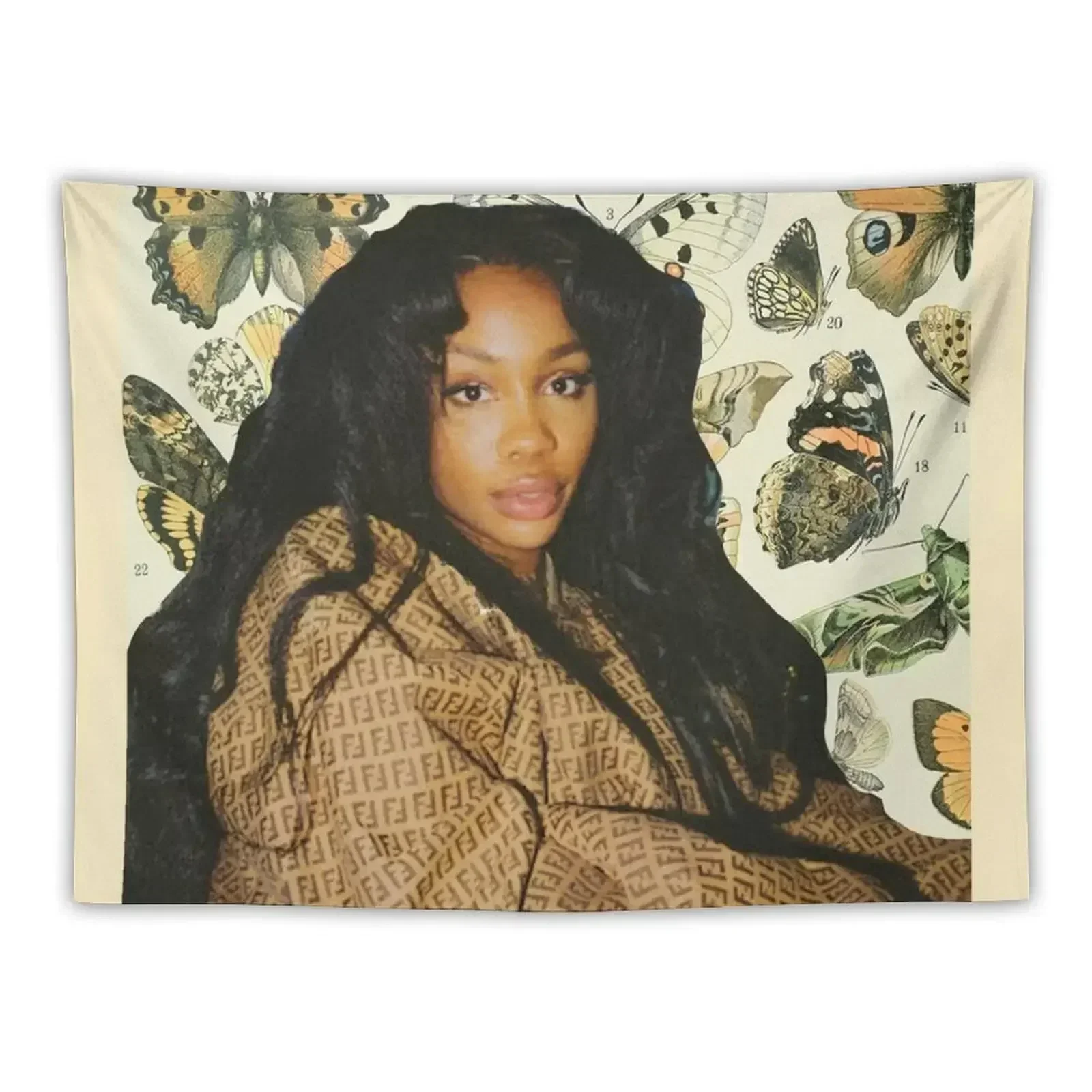 

my girl sza Tapestry On The Wall Luxury Living Room Decoration Room Decorations Aesthetic Room Decor For Girls Tapestry