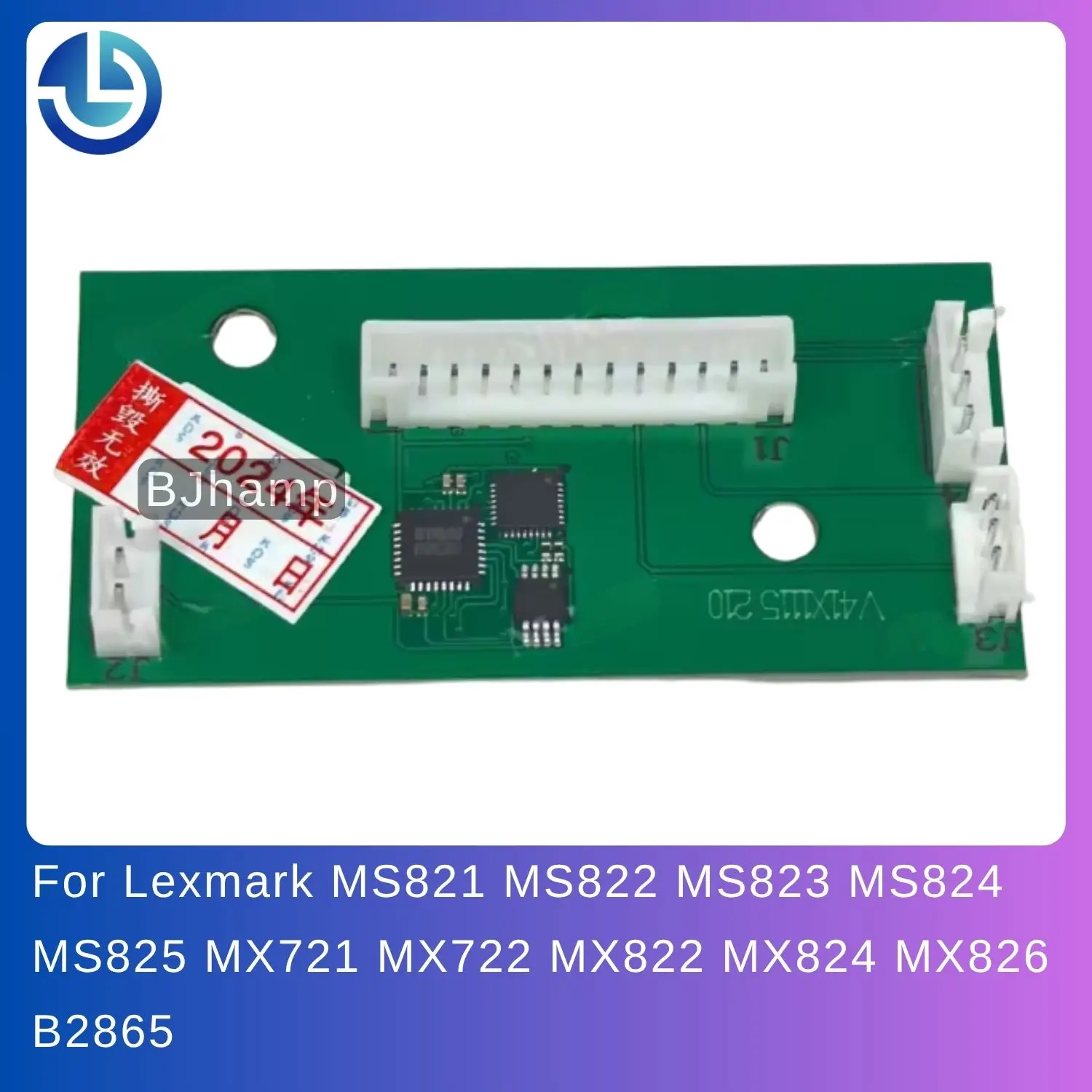 NEW 41X1115 Fuser Chip for Lexmark MS821 MS822 MS823 MS824 MS825 MX721 MX722 MX822 MX824 MX826 B2865