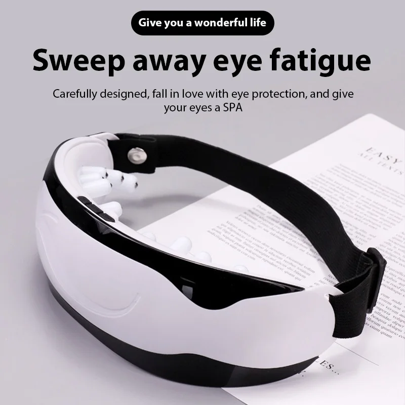 

Инструмент для массажа глаз, электрический силиконовый магнитный массажер, инструмент для ухода за глазами, массажер для снятия усталости глаз, массажер