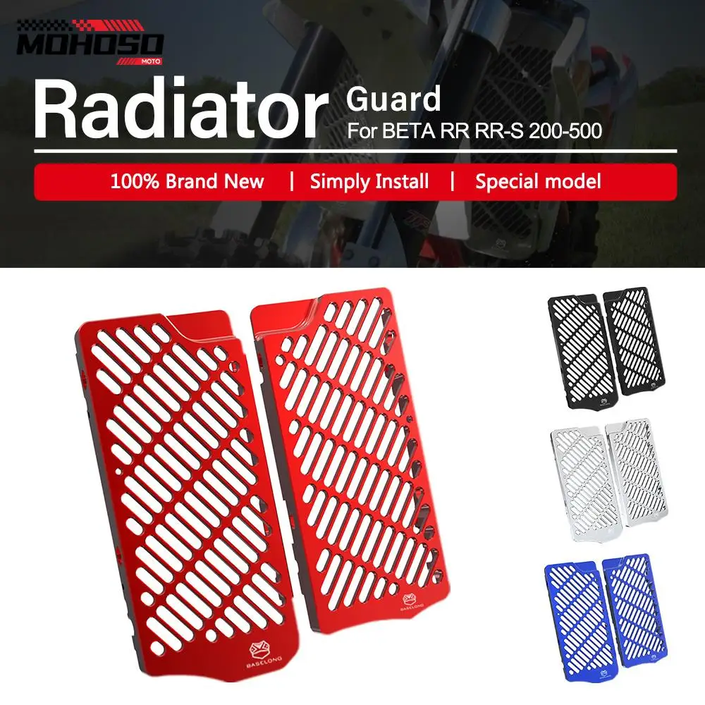 Motorcycle FOR BETA 125RR / 200RR / 250RR /300RR 2T Race Edition 2020 2021-2023 Radiator Grille Guard Cover Fuel Tank Protector