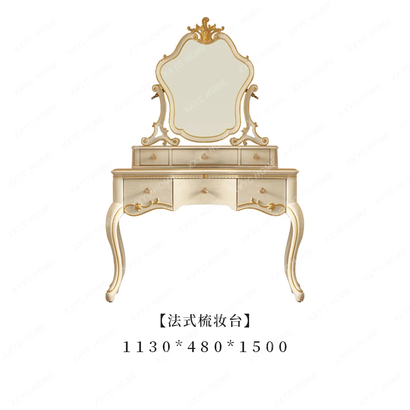 L pastoral retro style table bedroom makeup table  style daughter room princess dressing table