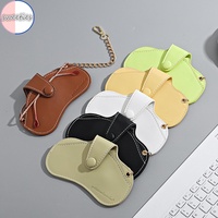 PU Leather Portable Glasses Case Sunglasses Case  Reading Glasses Eyewear Cover For Men woman Can Hang Eyeglasses Case