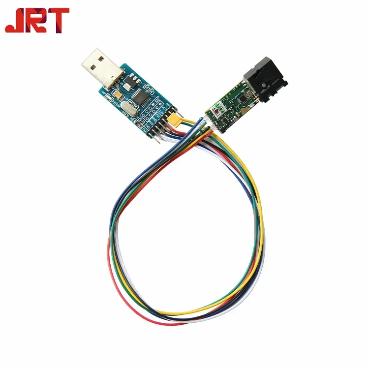 10m Small Smart Laser Distance Sensor USB Serial Port Red Position Optical Digital Sensor Class II Mm Laser Measure Module