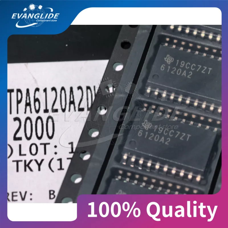 1 PCS/LOT TPA6120A2 TPA6120A2DWP,TPA6120A2DWPR Audio power amplifier chip