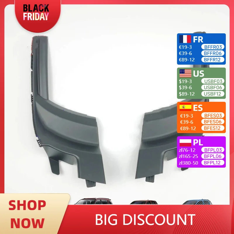 For ISUZU DMAX MUX 2014-2018 Front Windshield Wiper Side Cover Water Deflector Cowl Plate