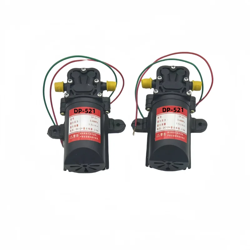 

DP-521 12 В 220 В 70PSI 3,5 л/мин Мембранный распылитель воды Микроэлектрический водяной насос Прочный сельскохозяйственный автомойка высокого давления 12 В