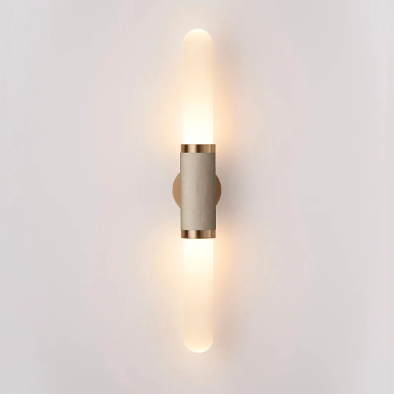 

Modern Background Wall Model Room Sconce Simple LED Decorative Light Nordic Designer Luxury Restaurant Bedroom Bedside Wall Lamp