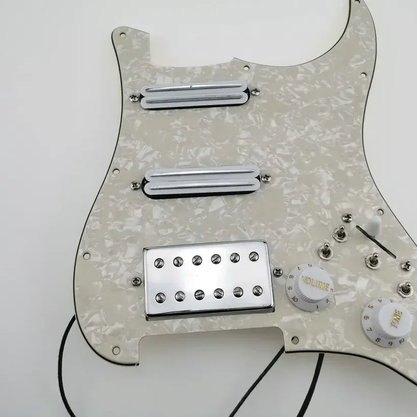 

Гитарные звукосниматели: двойной конденсаторный SSH-хамбакер, проводка, подходит для гитар St-типа, 20-комплектные наборы.