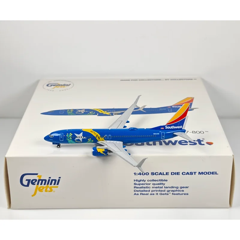

GeminiJets масштаб 1/400 Southwest Airlines B737-800W N8646B литая под давлением модель самолета из сплава, коллекционный декоративный предмет