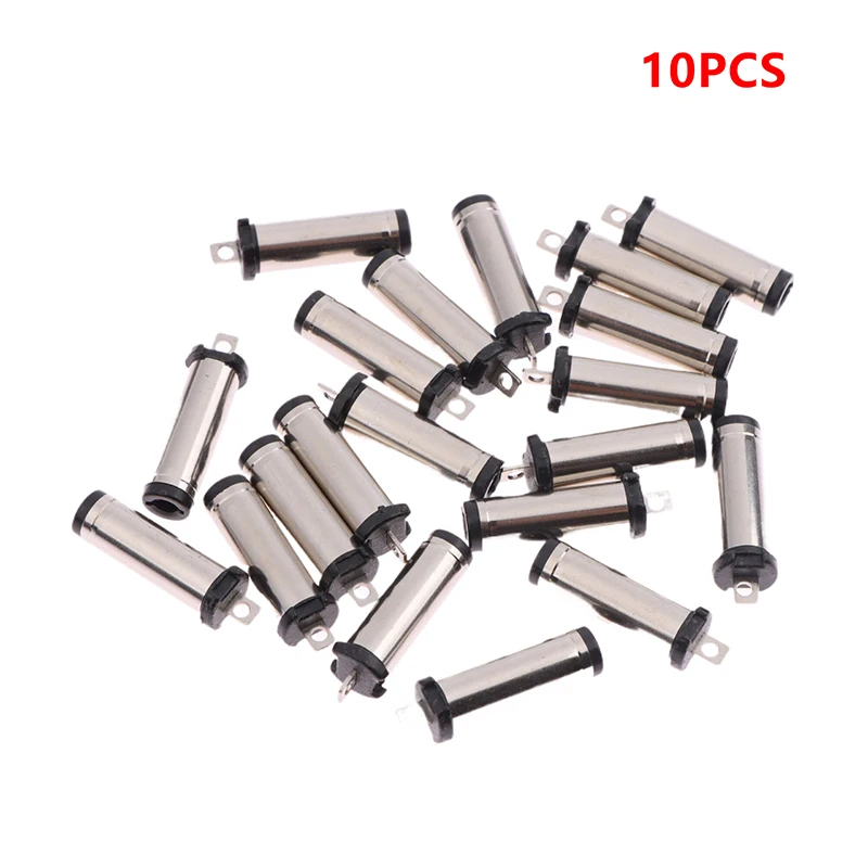 20Pcs Male DC Power Plug 5521 5525 Tuning Fork Plug For Welding Power DC Plug 5.5*2.1mm 5.5*2.5mm