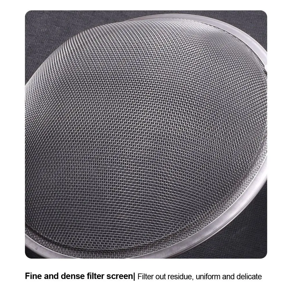 Stainless Steel Fine Mesh Strainers Kitchen Multi-functional Filter Spoon Oil Strainer Skimmer Flour Colander Sifter