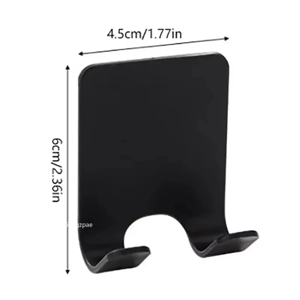 1PCS Adhesive Razor Holder Wall Mounted Bathroom For Shower Hook Rack Shaver Holder Plastic Hook Holder Razor Rack