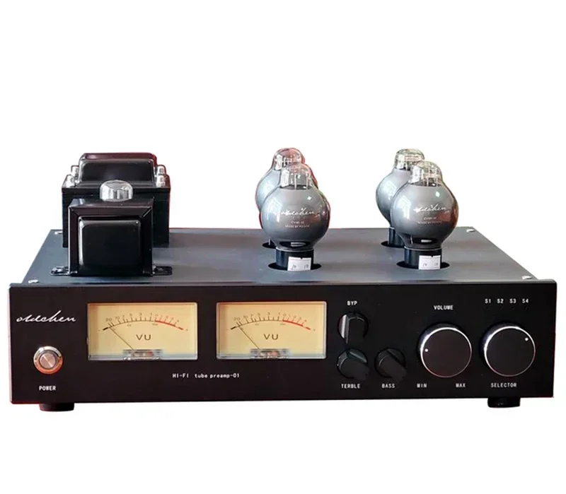 Preamplificatore valvolare Oldchen C1 HIFI EXQUIS Laochen 6SN7 CV181 Preamplificatore lampada Riferito M7