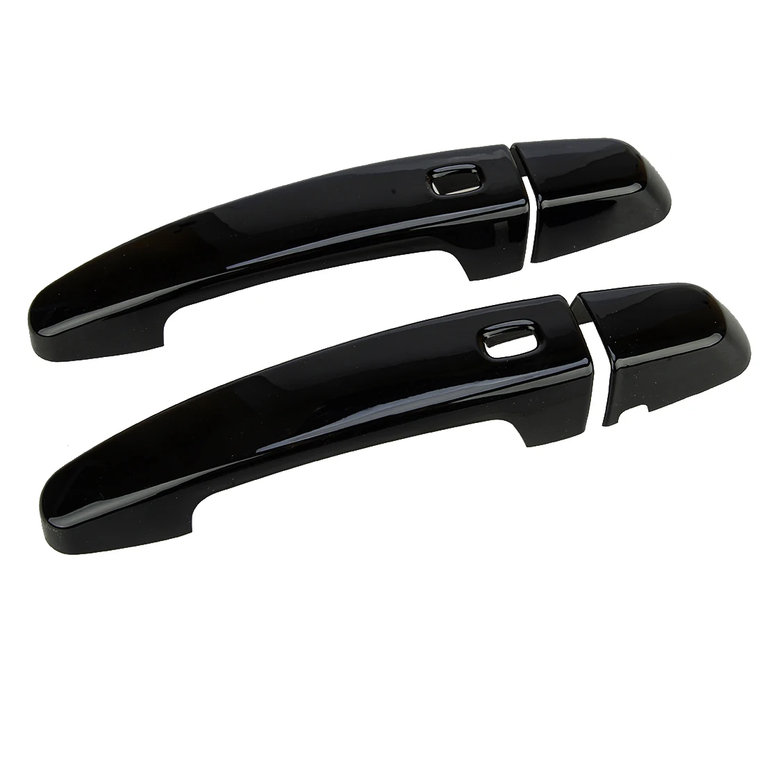 1 Pair Car Front Left Right Smart Side Door Handle Cover Trim Glossy Black Fit for Chevrolet Camaro Coupe Convertible 2016-2022