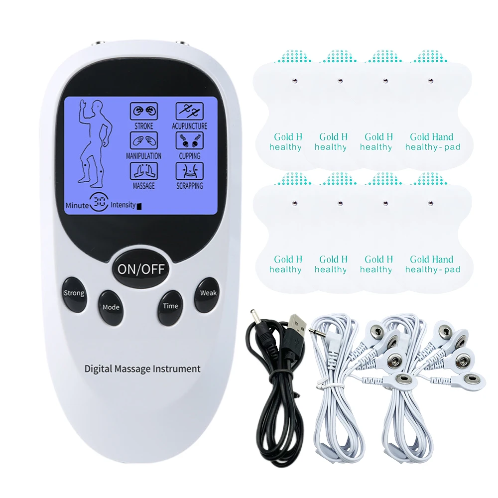 

6 Models EMS Electric Herald Tens Machine Acupuncture Body Massage Digital Therapy Massager Muscle Stimulator Electrostimulator