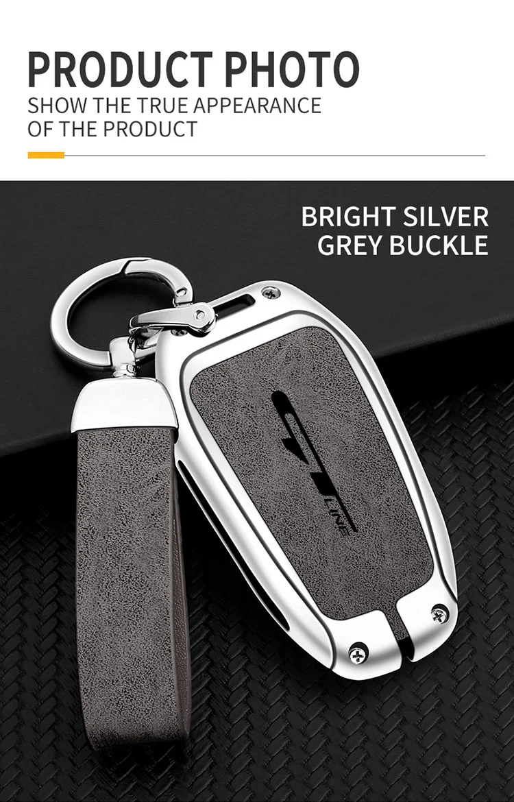 Auto-Schlüsselhülle aus Zinklegierung für Peugeot GTLine 207 307 407 208 308 408 508 2008 3008 4008 5008 RCZ Auto-Schlüsselanhänger Metall-Schlüsselgehäuse – Detail 20