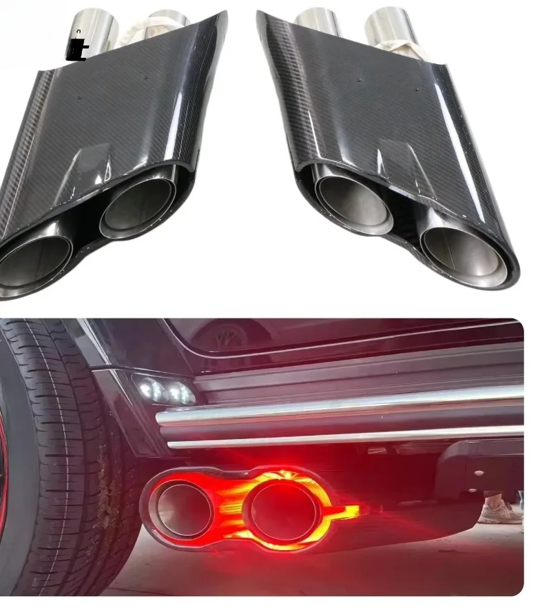 For Mercedes-Benz AMG W464 W463 G550 G500 G63 G65Bra Bus Rocket Edition Luminous Exhaust