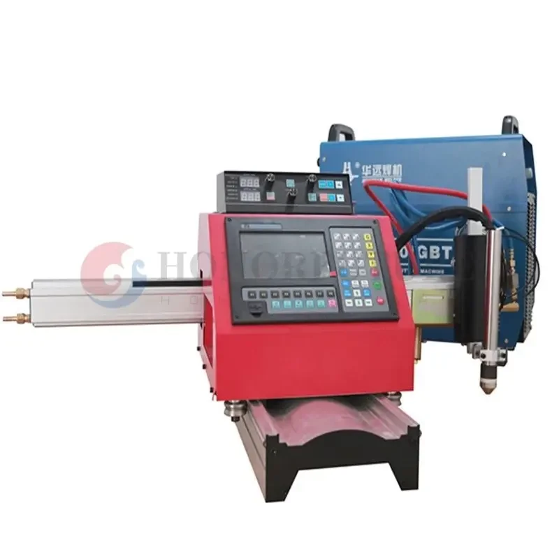 Portable Plasma Cutting Machine CNC Flame Metal Cutter With 63A 100A Huayuan Plasma Power Supply