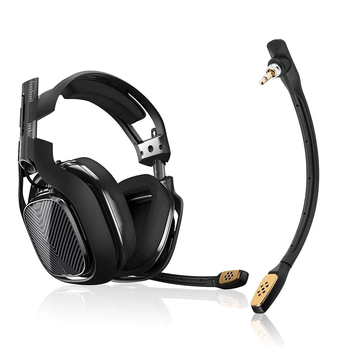 ABKN-Осеннаправленный микрофон с шумоподавлением для наушников Logitech ASTRO A40, черный