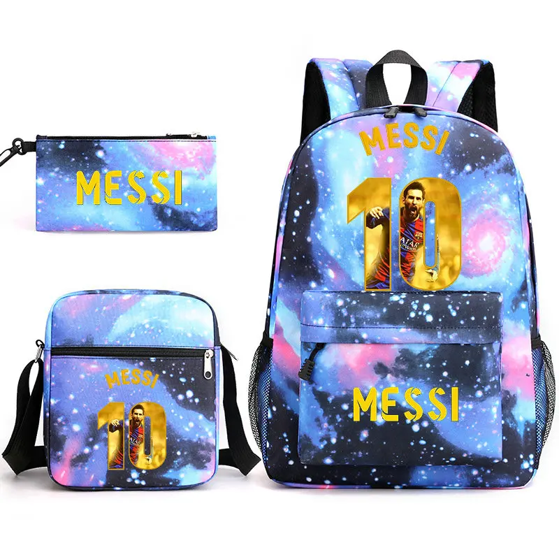 Messi zaino Canvas Laptop College School Bags Vintage Book Bag donna uomo studente zaino Girl Boy Mochilas