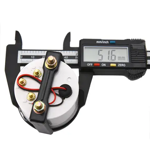 Universal 2" 52mm Fuel Level Gauge Auto Car Meter Fuel Float Sensor 240-33 ohm White LED Light Pointer Fuel Gauges Gasoline 12V 6 best sales fuel float - №1