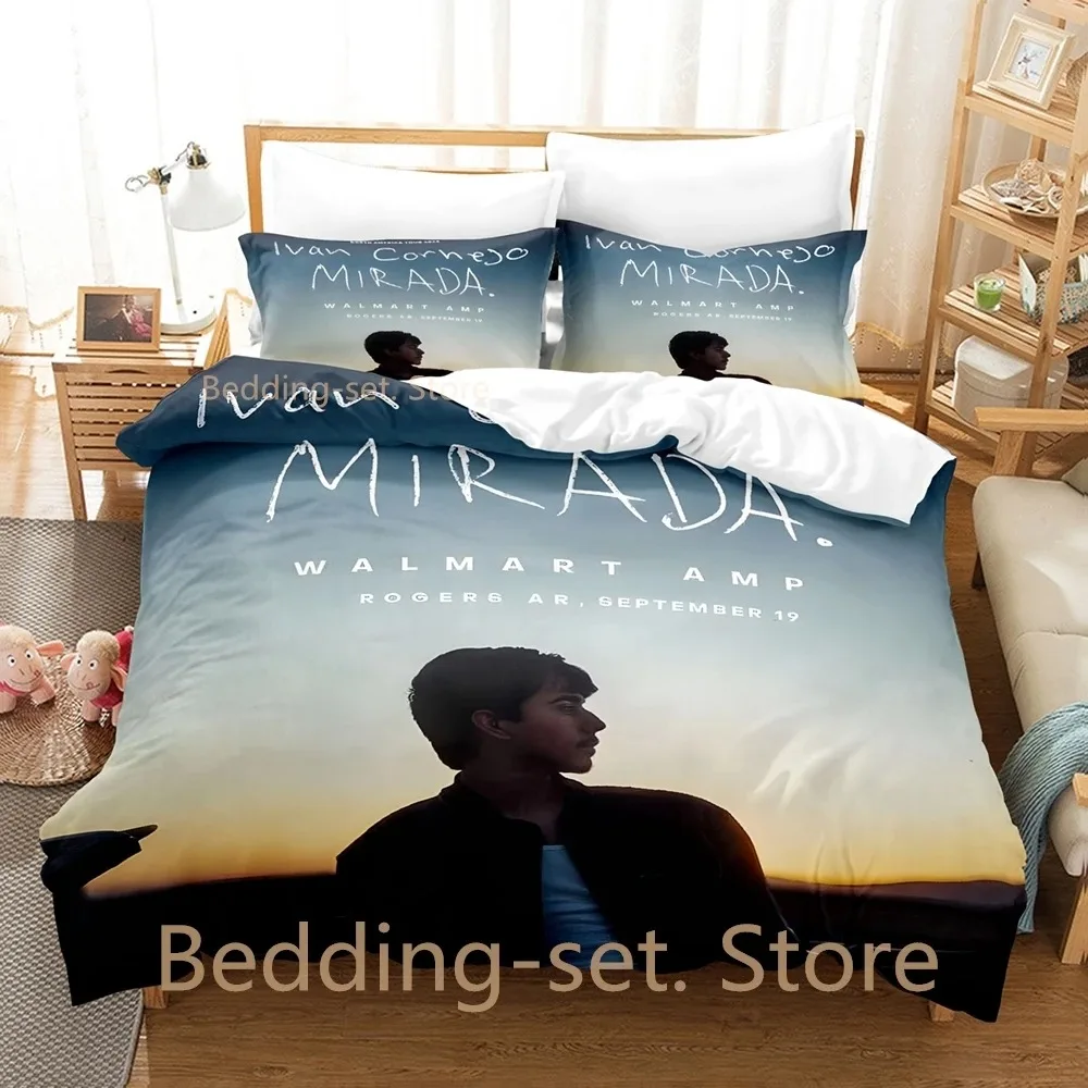 

Ivan Cornejo Mirada Bedding Set Single Twin Full Queen King Size Bed Set Adult Kid Bedroom Duvetcover Sets Print Bed Sheet Set