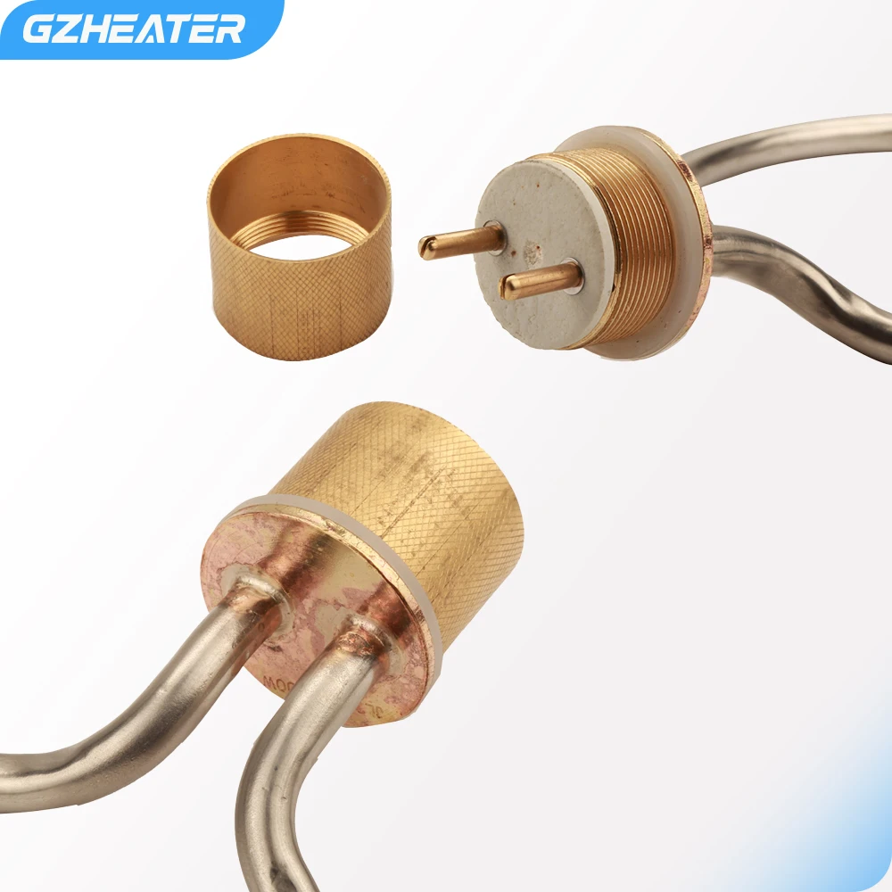 2000W 220V Flange Heater Element 42mm 1-1/4" Ring Shape Electric heating tube for High pressure disinfection pot accessories