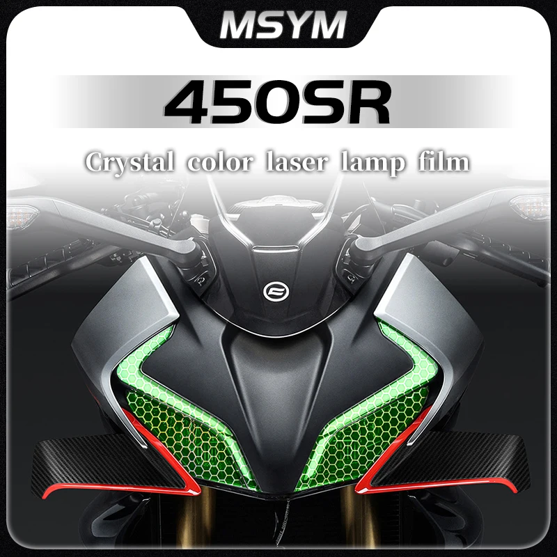 

FOR CFMOTO 450SR 450 SR SR450 450sr Headlight protective film taillight film honeycomb laser film modification accessories