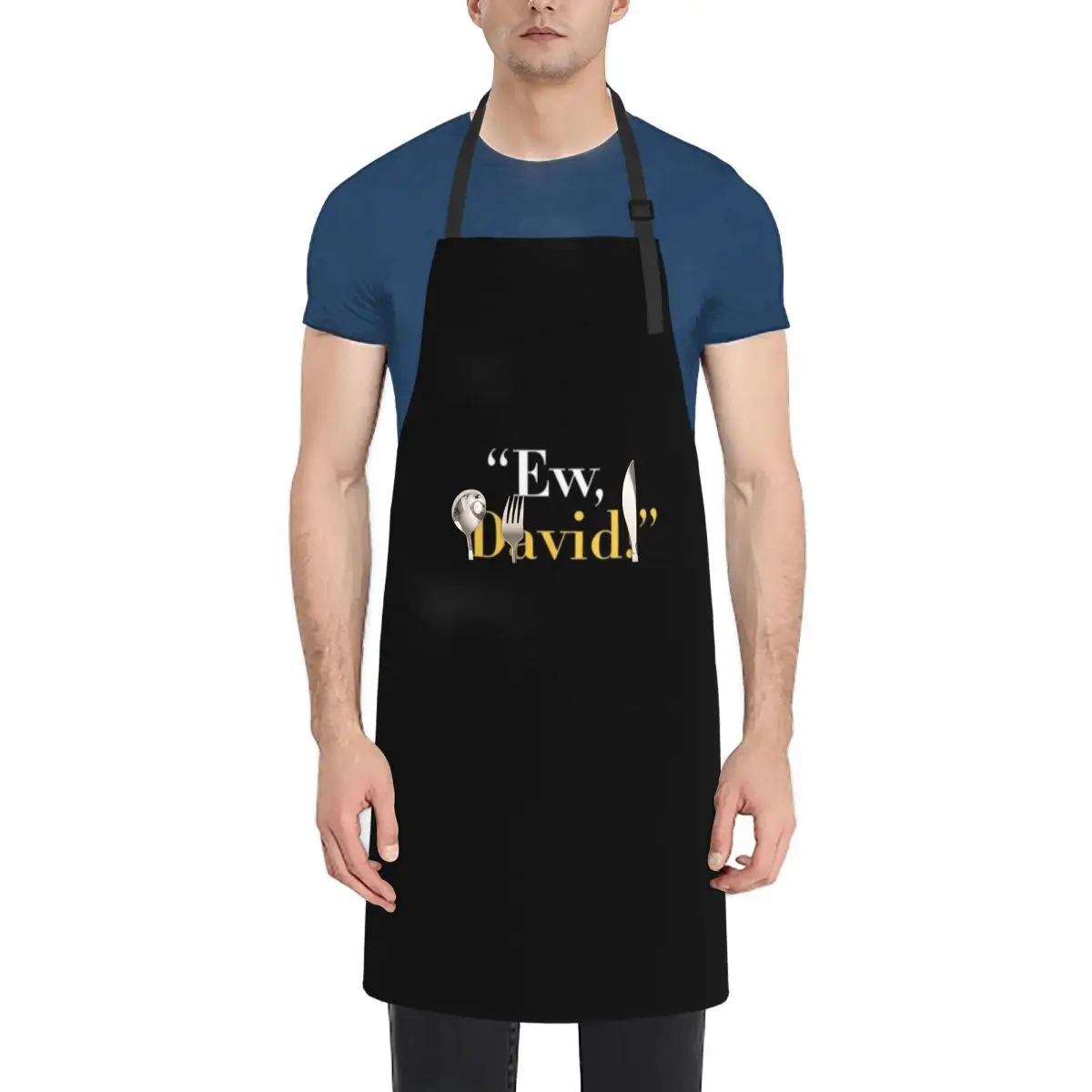 

Ew, David! Apron japanese style kitchen clothes for men Kitchen Tools Accessories Apron