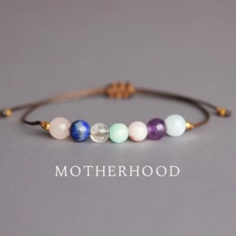 Maternal Healing Crystal Bracelet Love Patience Compassion Understanding flexibility Self-care energy