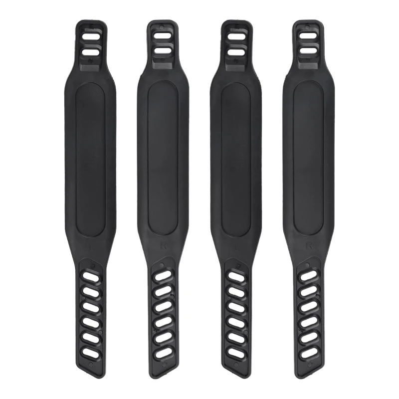 Pedales de bicicleta de Fitness, accesorio Universal para pérdida de peso en interiores, ejercicio dinámico, Pedal ajustable, piezas de repuesto fijas, 2 pares por paquete