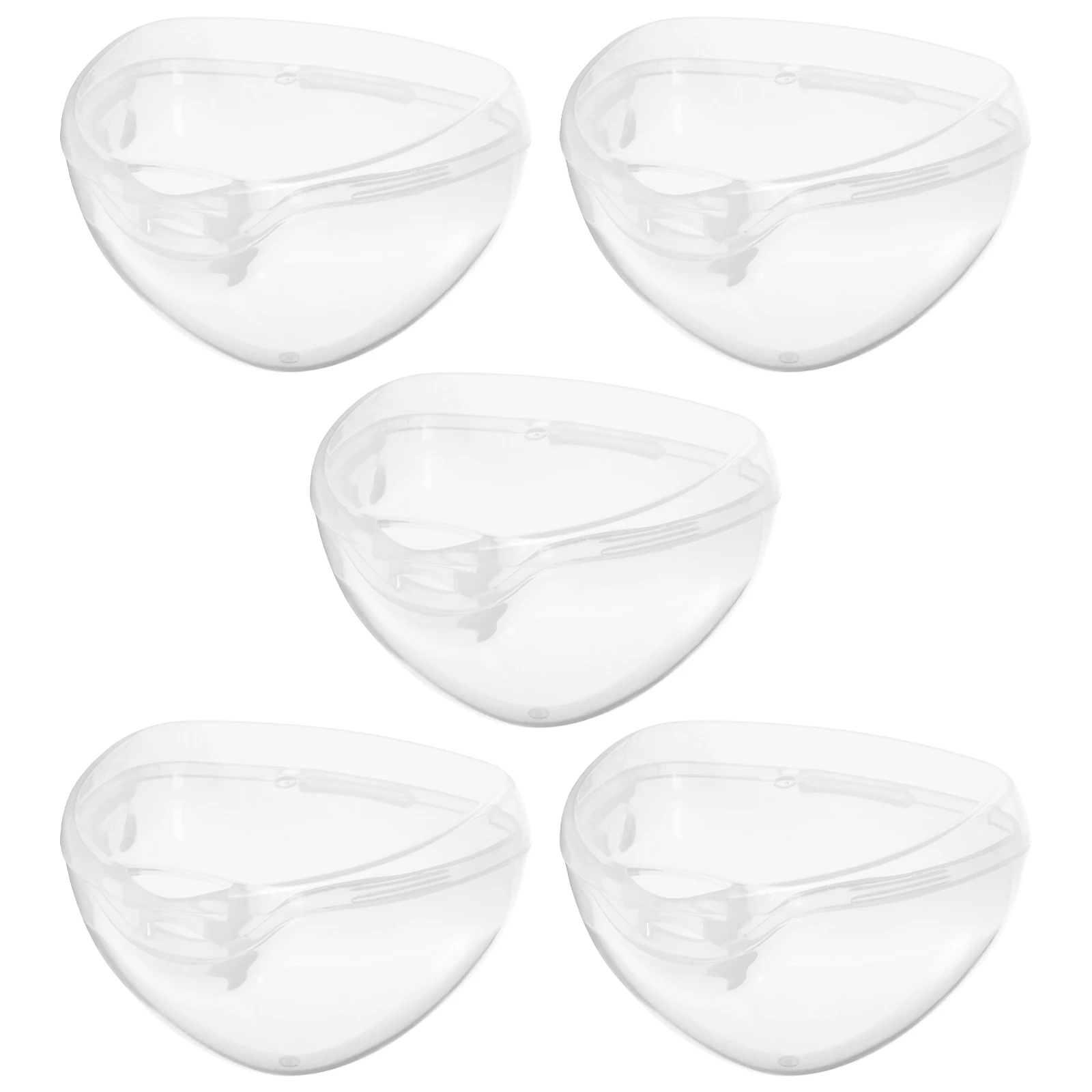 

5 шт., коробка для хранения соски, портативный безопасный контейнер для малышей, зажимы для пустышек, гигиеническая сумка для подгузников, аксессуар