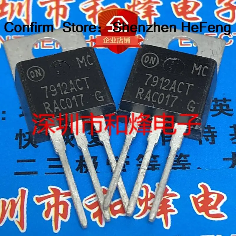 5PCS-10PCS MC7912ACT  TO-220     Original On Stock Quicky Shipping