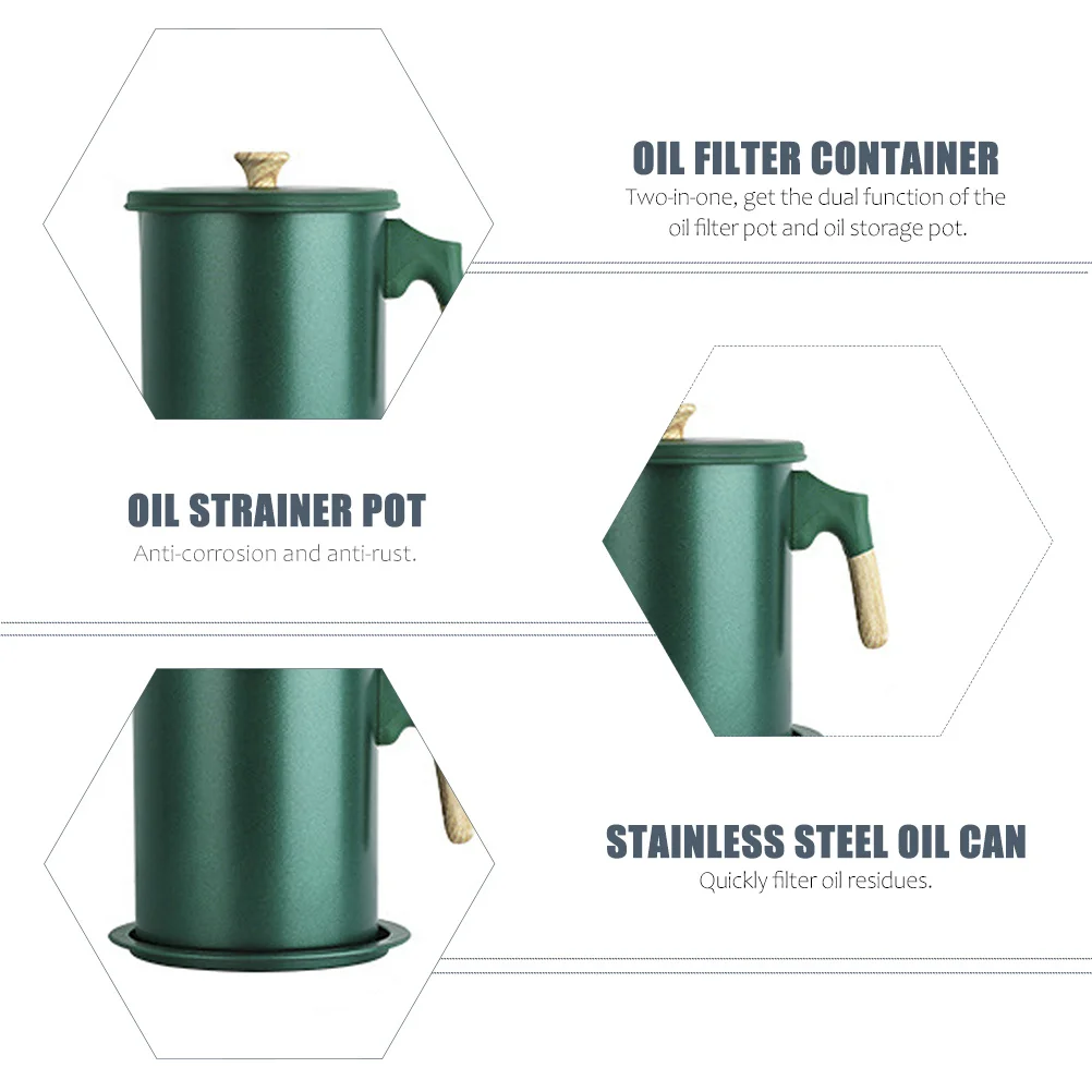 Сетчатый фильтр для жира, контейнер для хранения на кухне