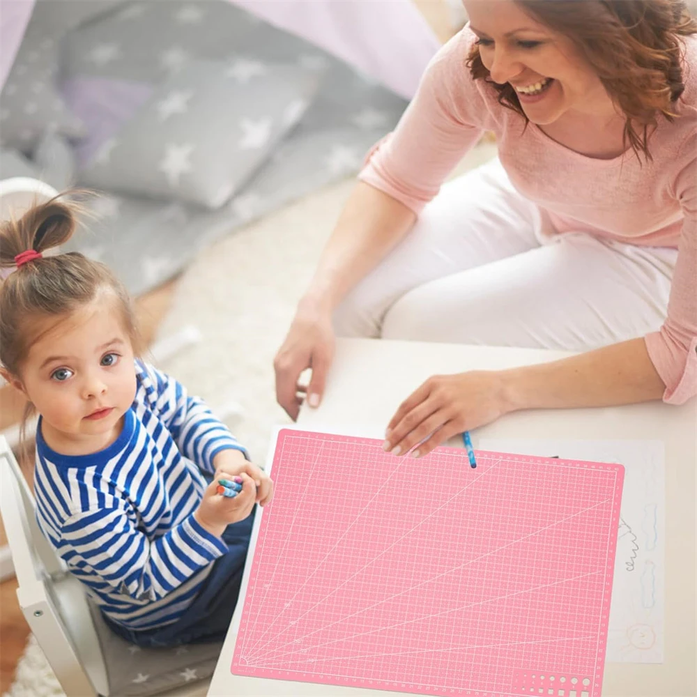 1PC Handicraft Cutting Mat Reusable Cutting Mat Paper Crafts Cutting Board DIY Crafting Cutting Pad 21*14.5CM