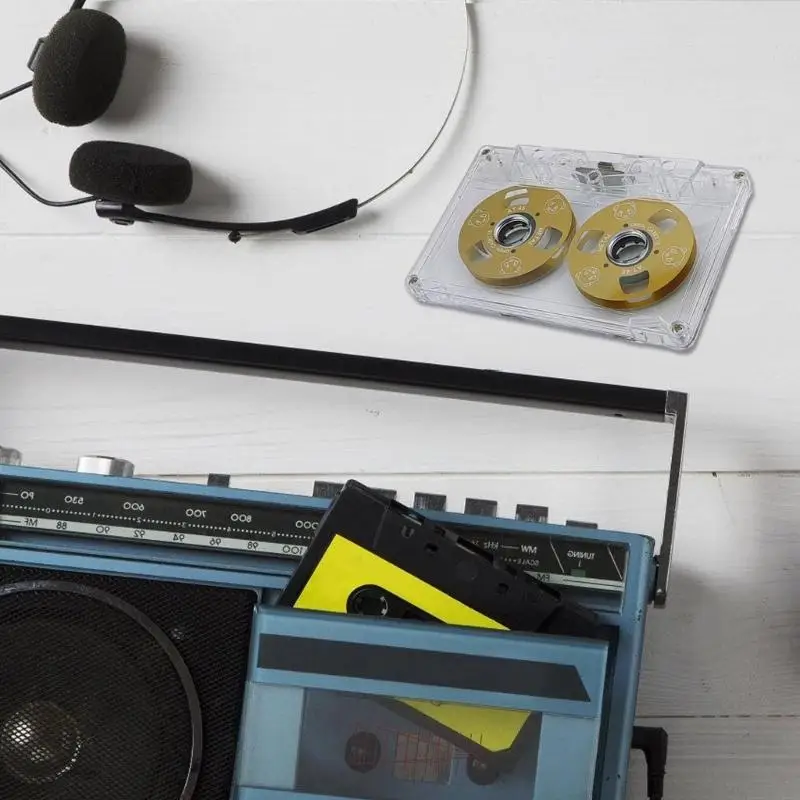 G6DD مزدوج الشريط المعدني الشريط المعدني صوت واقعية شريط تسجيل فارغ 45 دقيقة