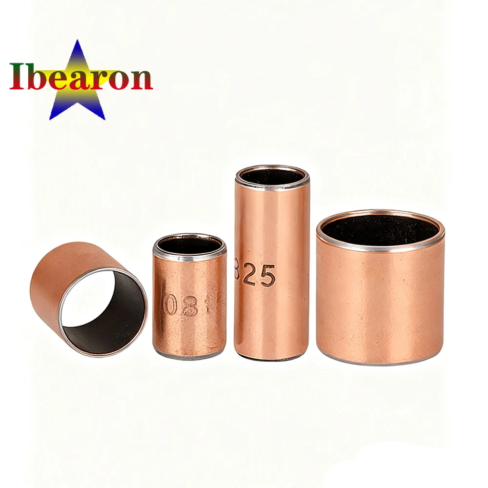 SF-1 Oil-Free Bushing (ID 32–45mm) Self-Lubricating Copper Composite Bearing Wear-Resistant for Industrial & Auto Parts