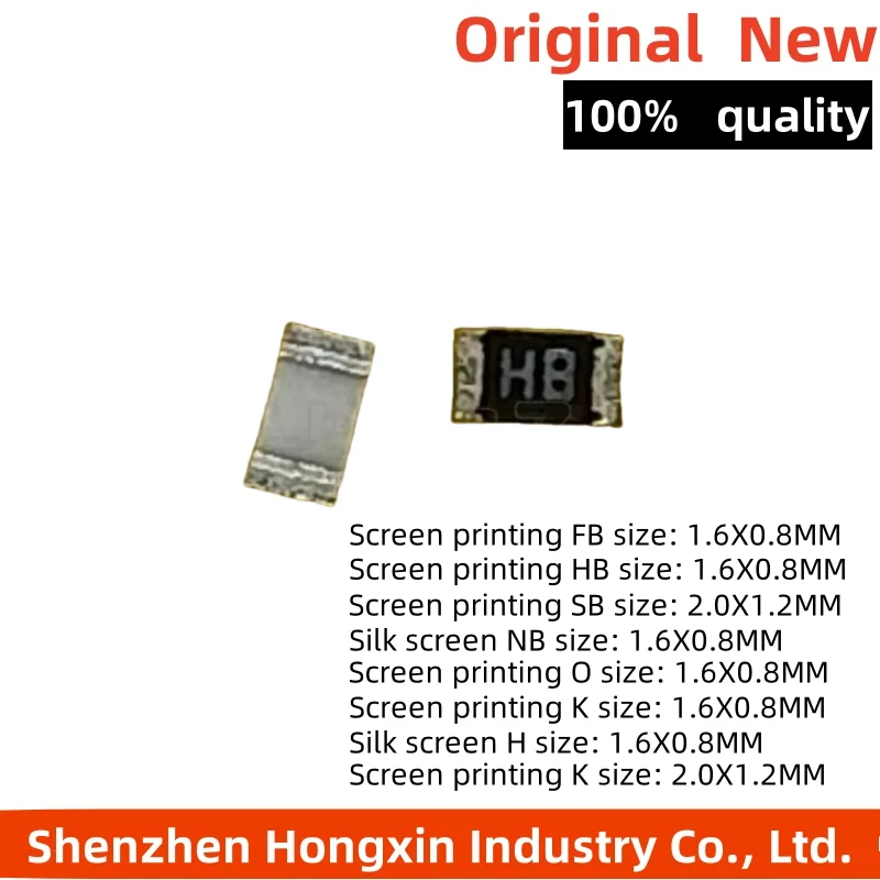 10PCS Commonly Used Printer Motherboard Fuses Silk Screened HB SB NB FB Board Number ZD/F301 F801