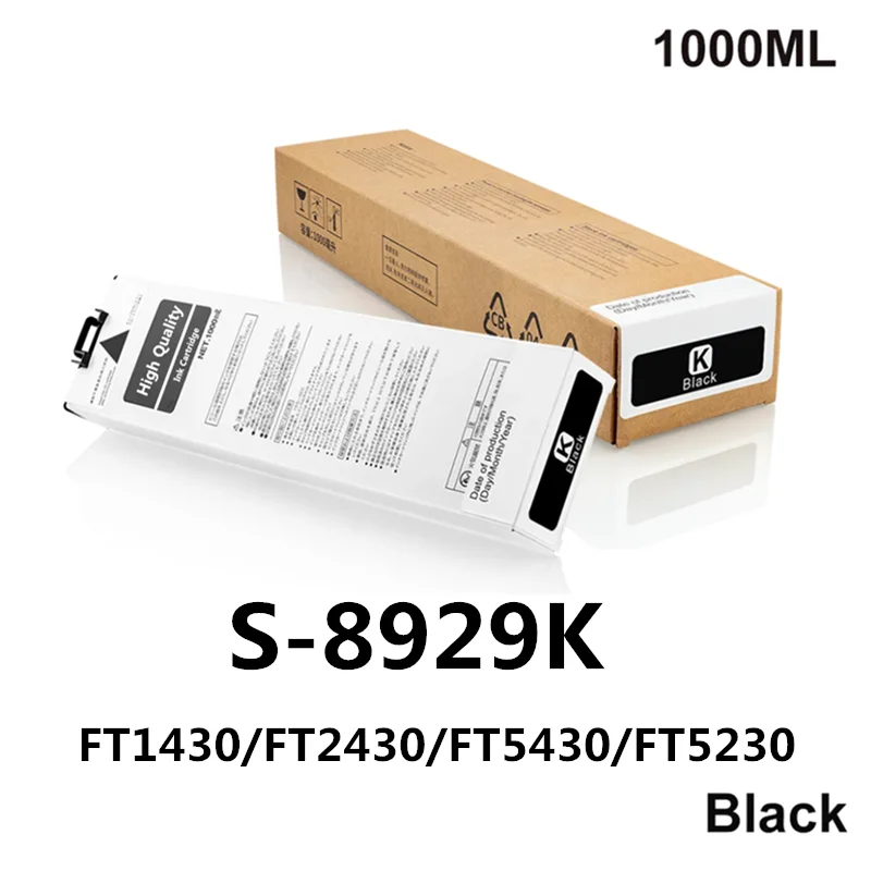 

67A06C 8929C-8932C Ink Cartridge For Riso Comcolor FT1430 FT2430 FT5430 FT5230 With One Time Chip Compatible Ink Cartridge
