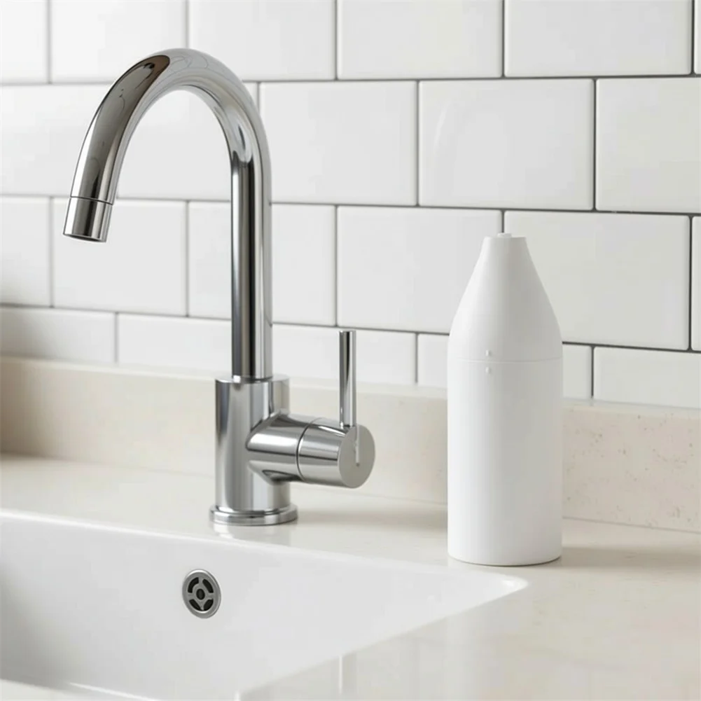 Silicone Soap Dispenser Pump for Home For Kitchen and Bathroom Use with 200ml Fill Volume for Liquid Hand Cleanser and Shampoo