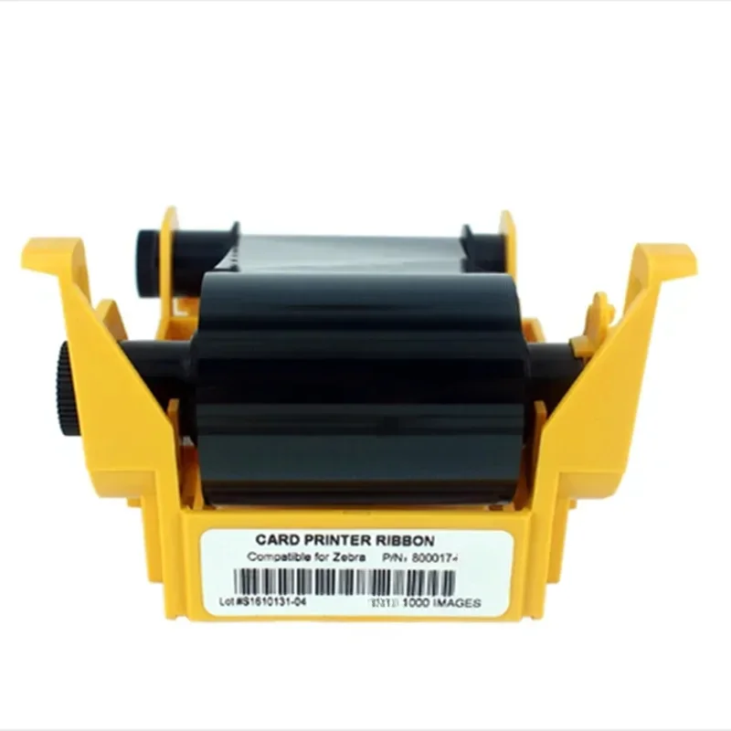 Compatible 800017-240CN YMCKO Ribbon 1000 Prints For Zebra P100I P110I P120I P100M ID Card Printer