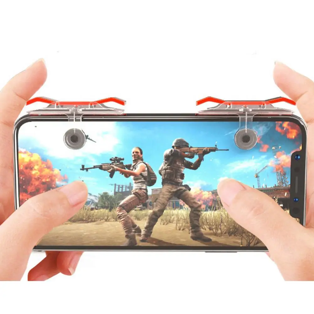 E9 1 Pair Mobile Phone L 1 R1 Fire Button Aim Gaming Trigger Shooters for PUBG Suitable For All Kinds Of Phones image 6
