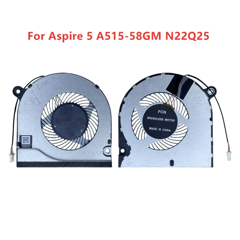 

Brand Original New Laptop CPU GPU Cooling fans For ACER Aspire 5 A515-58GM N22Q25