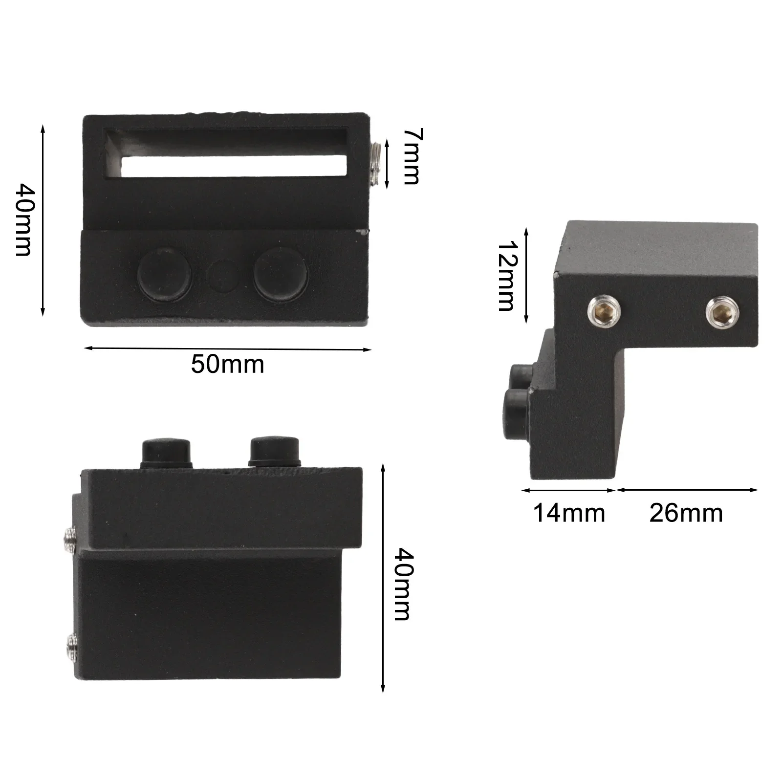 Adjustable Door Stopper Barn Door Stopper Sturdy And Reliable Adjustable Attachment Long-lasting Protection Indoor Use
