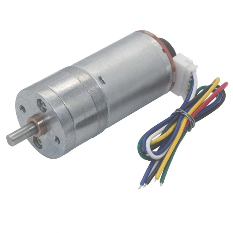 6v 12v 24v high torque 9kg.cm high speed electric motor dc gear motor with encoder