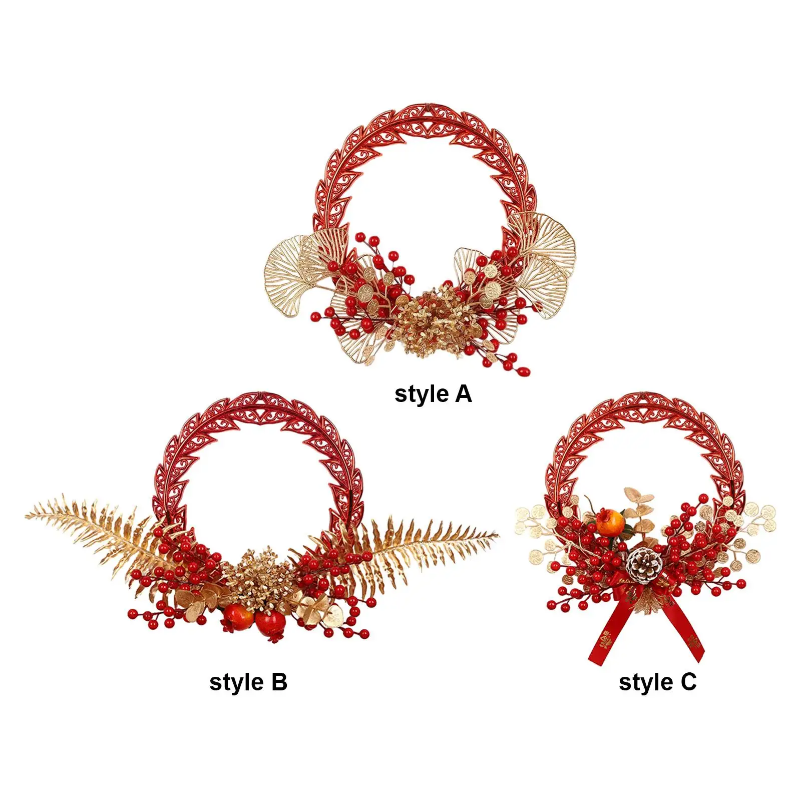 Exquisite Chinese New Year Hanging Decor - Festive Spring Festival Berries for