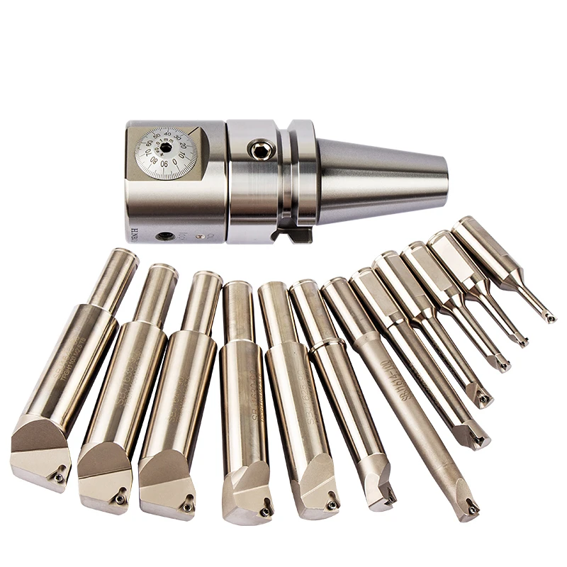 6-51MM NBJ16 Fine Boring Head Boring Tool Set BT30 BT40 NT30 NT40 MT4 MT5 SK30 SK40 CAT40 R8 CAT40 BT50 NT50 Boring Tool Set